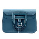 【★最大40,000円OFFクーポン配布中!9/26まで】エルメス HERMES アルザン31 A刻印 ディープブルー/SV金具 トリヨンクレマンス レディース ショルダーバッグ【中古】