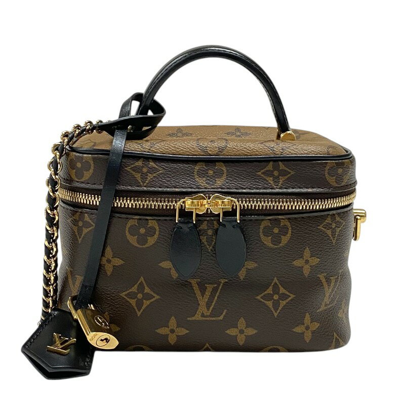 ルイ・ヴィトン LOUIS VUITTON ヴァニティNV PM M45165 モノグラム・リバース レディース ハンドバッグ ショルダーバッグ【中古】(4)