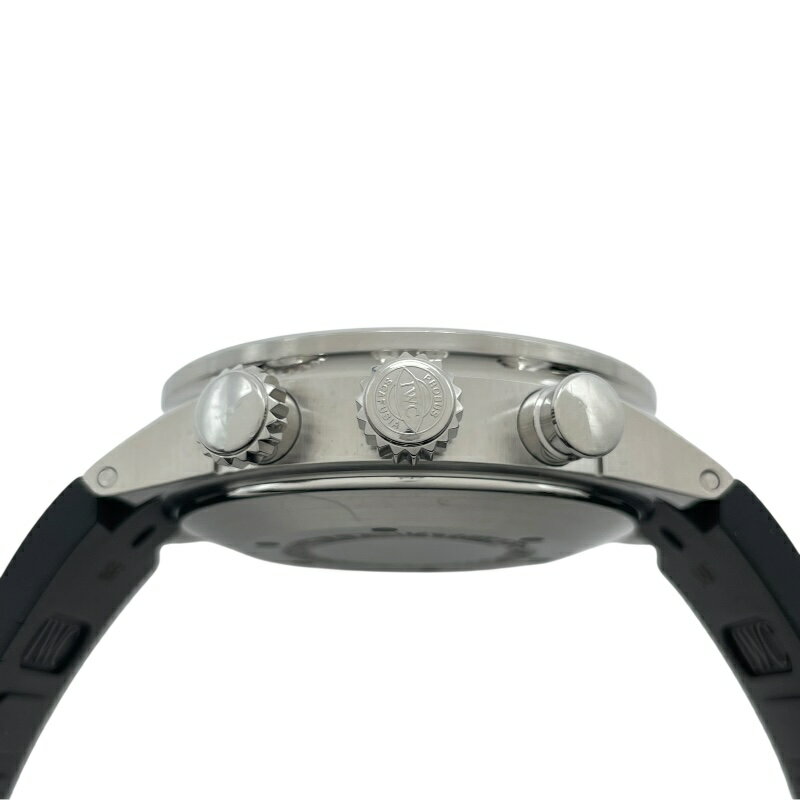 インターナショナルウォッチカンパニー IWC アクアタイマー クロノグラフ IW371933 ブラック SS メンズ 腕時計【中古】