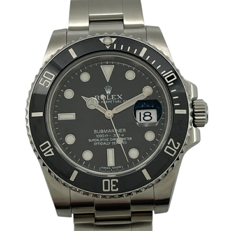 ロレックス ROLEX サブマリーナ 11610LN ブラック SS メンズ 腕時計【中古】