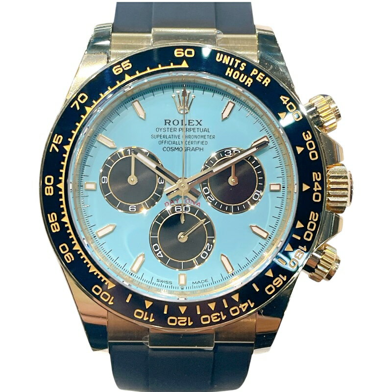 ロレックス ROLEX デイトナ　ターコイズブルー　コスモグラフ 126518LN K18YG 自動...