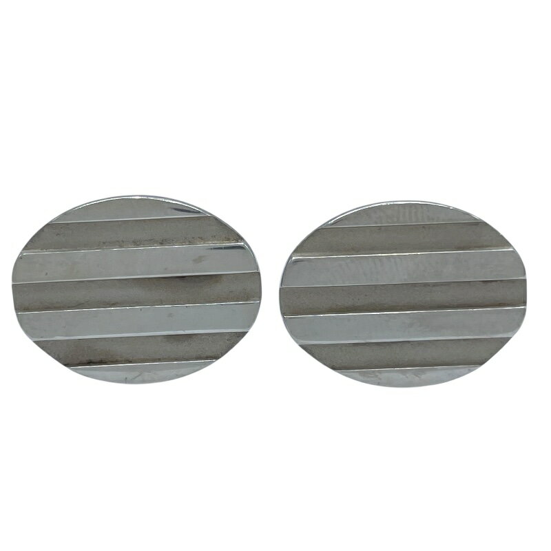 ティファニー TIFFANY＆CO オーバルモチーフカフス シルバー 925 ジュエリー【中古】