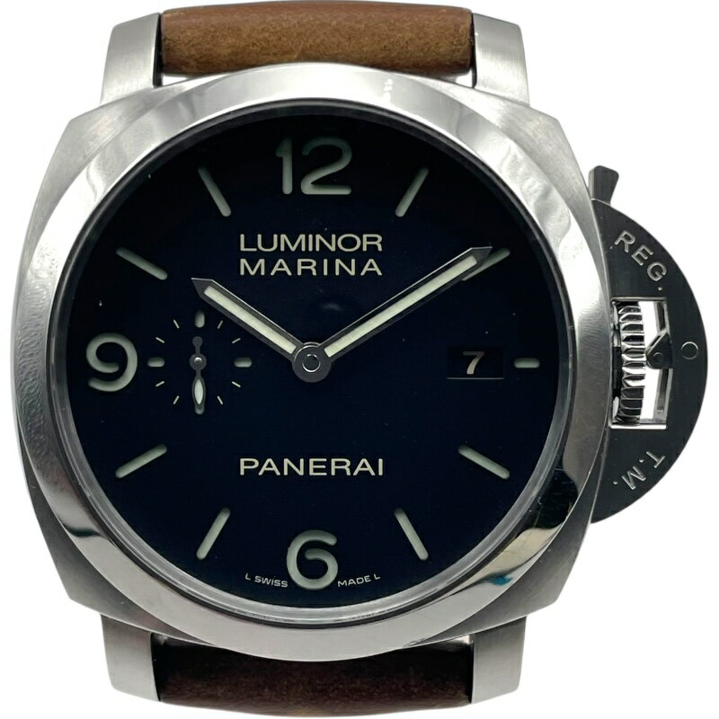 パネライ PANERAI ルミノールマリーナ 1950 3デイズ PAM00312 ブラック SS  ...