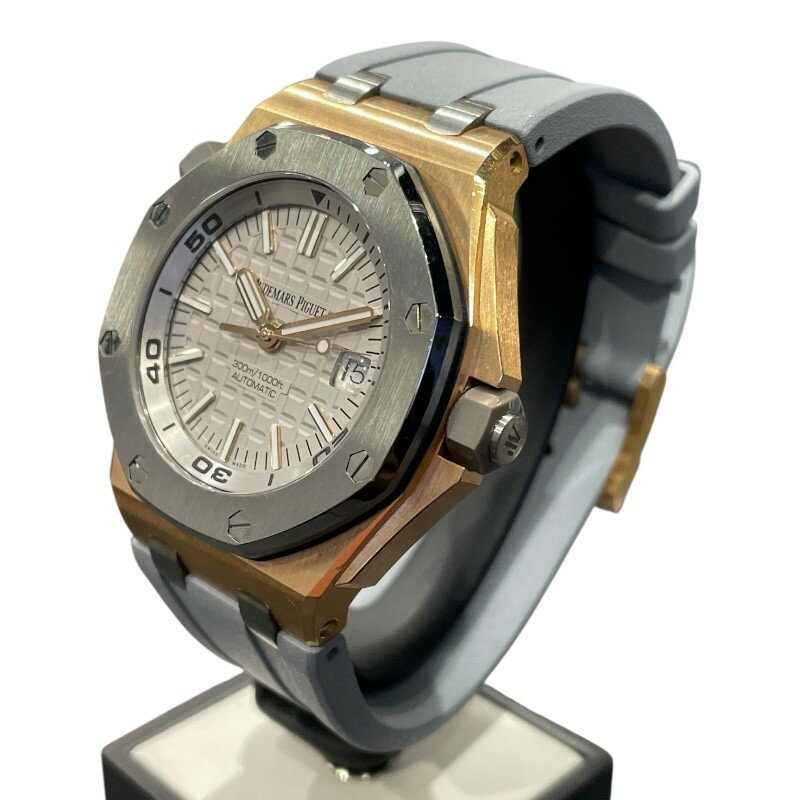 オーデマ・ピゲ AUDEMARS PIGUET ロイヤルオークオフショアブティック限定 15711OI.OO.A006CA.01 グレー PG/チタン メンズ 腕時計【中古】