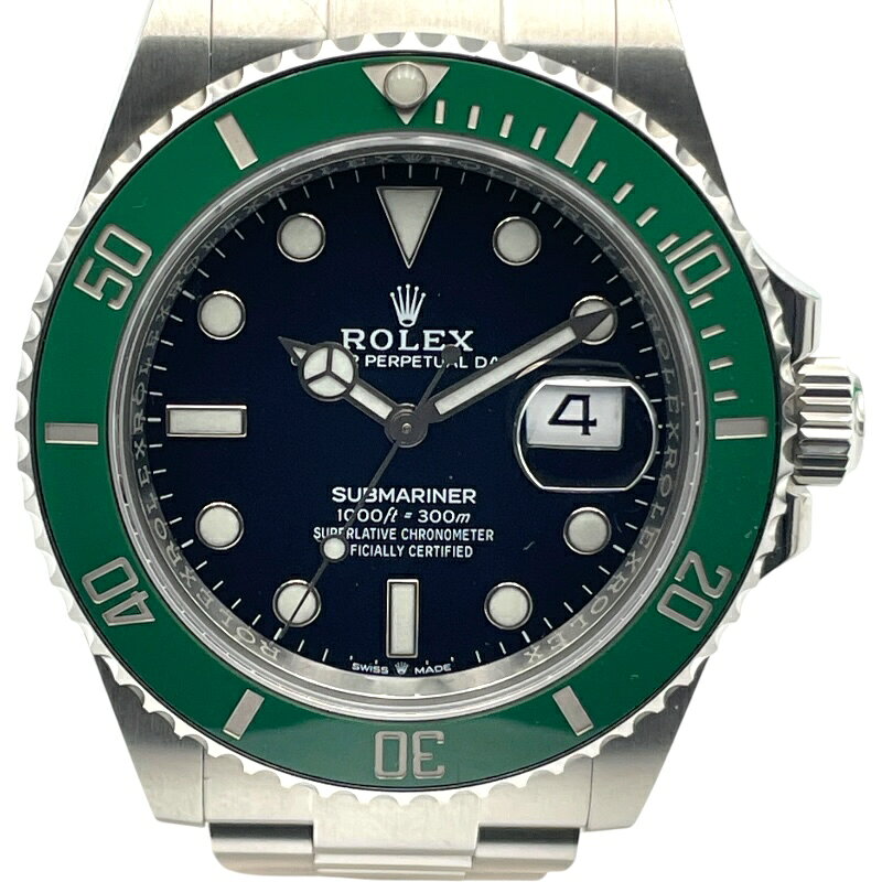 ロレックス ROLEX サブマリーナ 126610LV ブラック SS メンズ 腕時計【中古】
