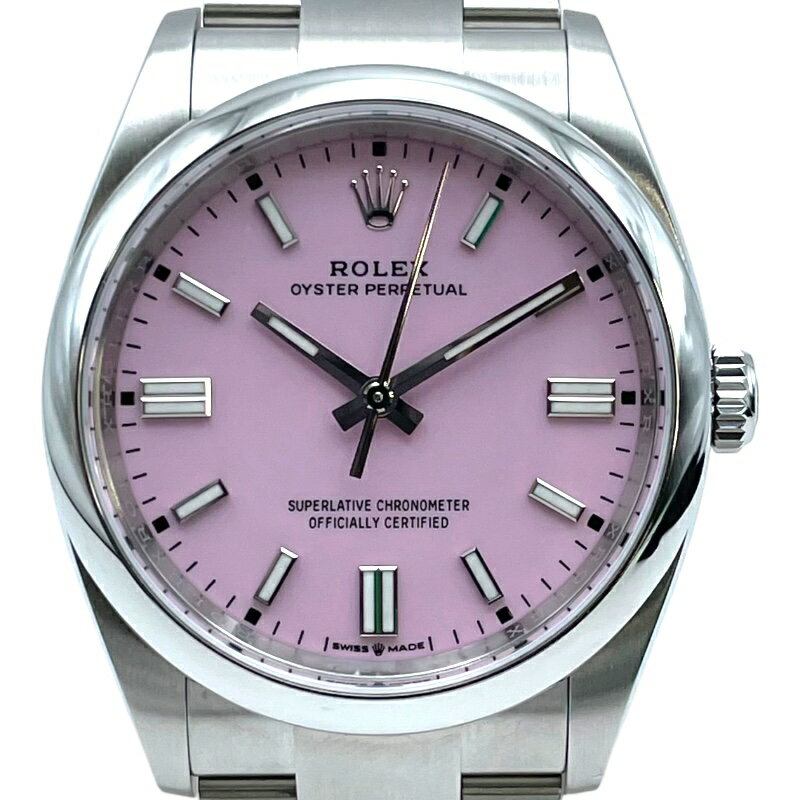 ロレックス ROLEX オイスターパーペチュアル36 キャンディピンク...(2)