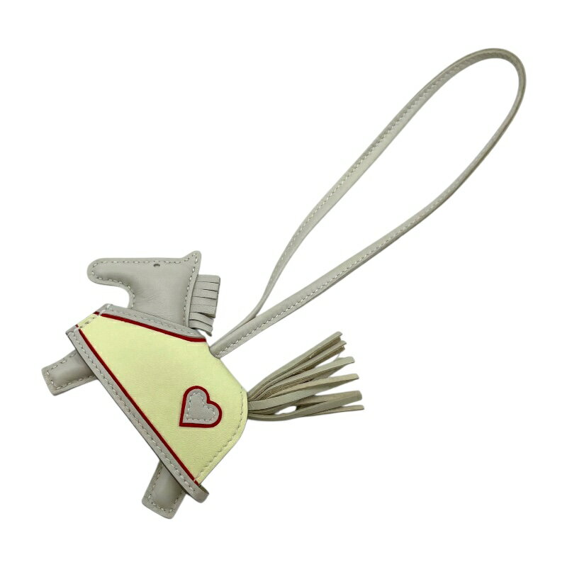 エルメス HERMES ロデオ ロベオ クール PM K刻 クレ・ジョーヌミルトン ルージュラデュー アニョーミロ レディース チャーム【中古】