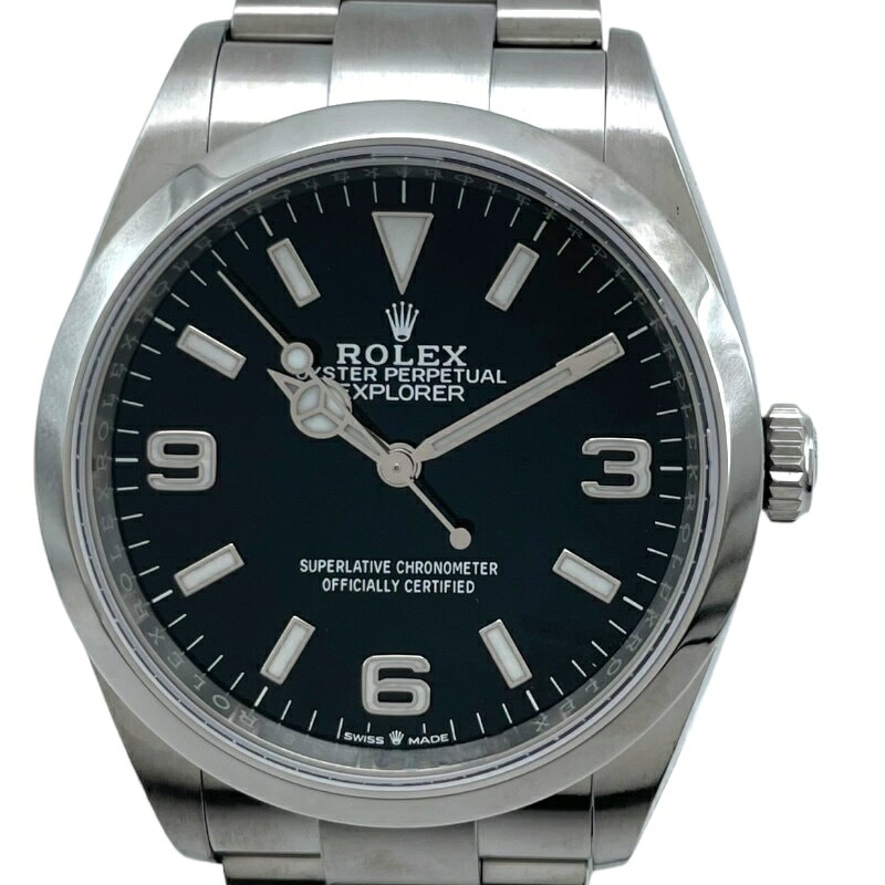 ロレックス ROLEX エクスプローラー36 124270 ブラック ...(2)