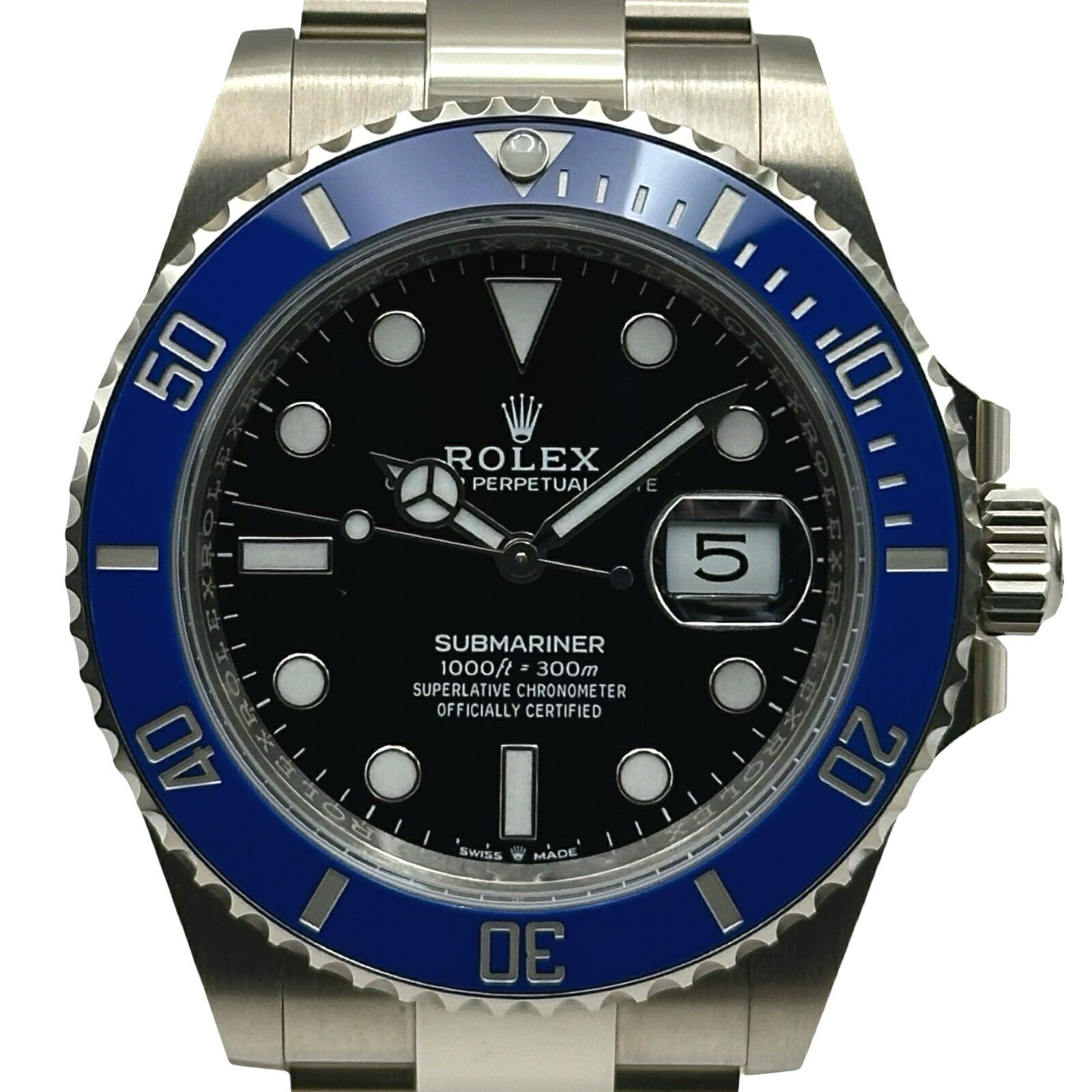 ロレックス ROLEX サブマリーナ 126619LB ブラック ホワイトゴールド 自動巻き メンズ 腕時計【中古】
