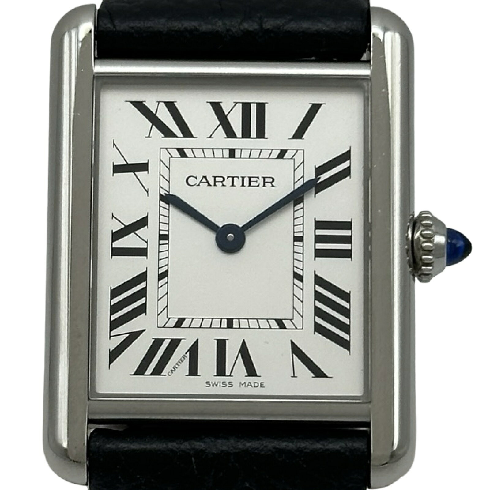 カルティエ Cartier タンクマスト LM WSTA0041 シルバー ステンレススチール クオーツ レディース 腕時計【中古】