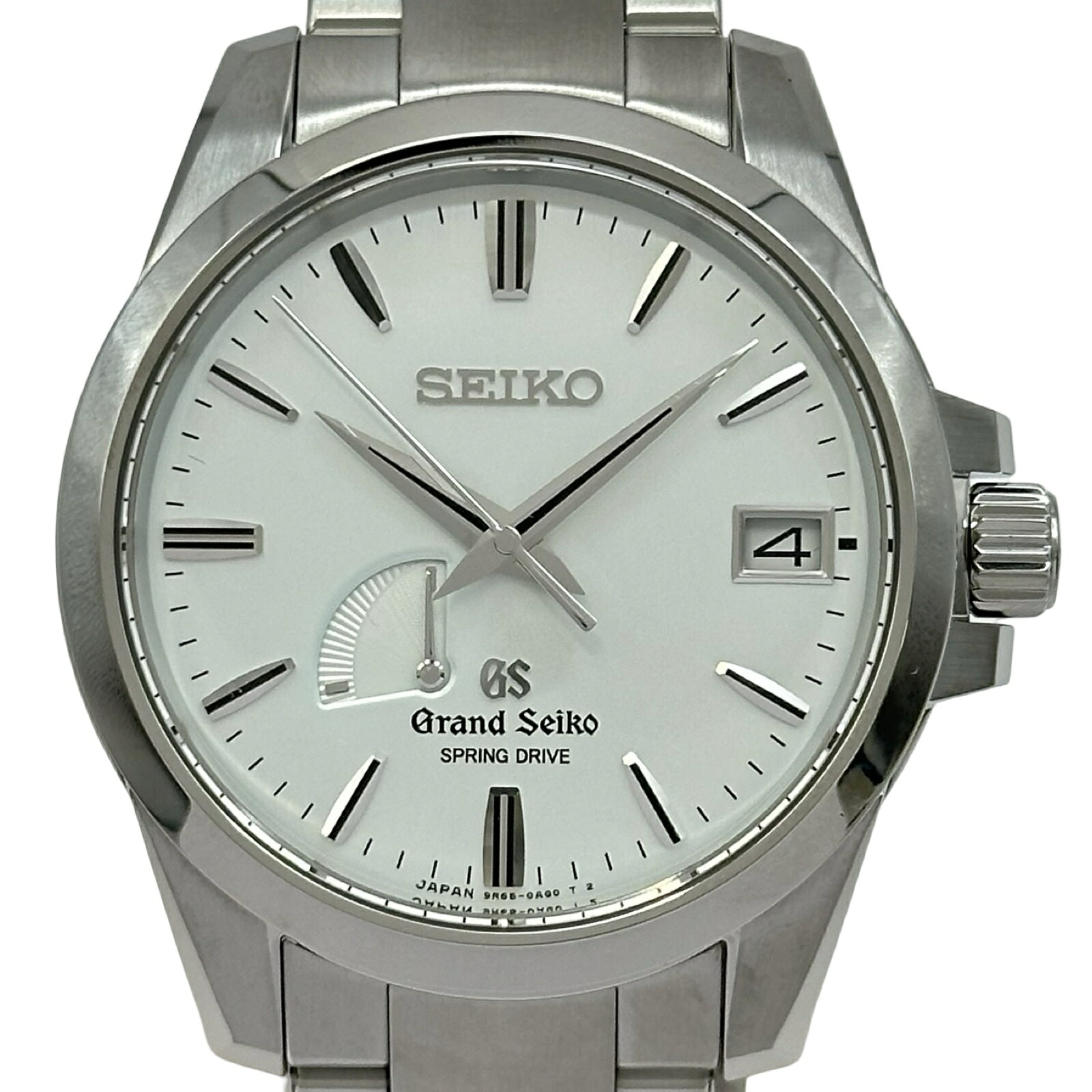 グランドセイコー Grand Seiko ヘリテージコレクション スプリングドライブ SBGA015(9R65-0AG1) シルバー ステンレススチール 自動巻き メンズ 腕時計【中古】