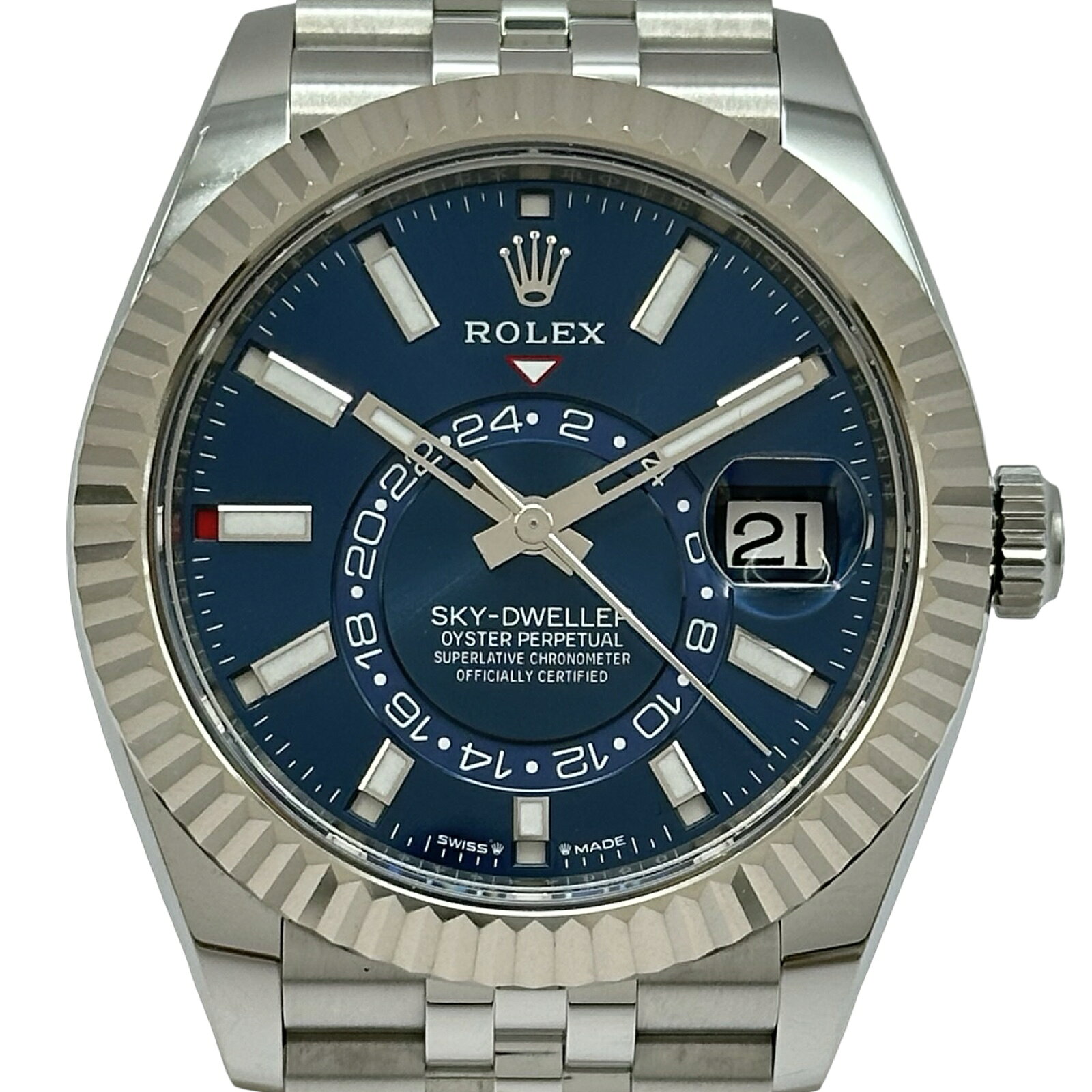 ロレックス ROLEX スカイドゥエラー 336934 ブルー ホワイトゴールド ステンレススチール 自動巻き メンズ 腕時計 auc-ookura-10369454 OKURA(おお蔵)楽天市場店 パッケージ画像