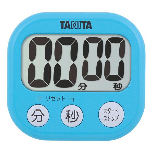 タニタ［TD-384-BL］デジタルタイマー　アクアミントブルー