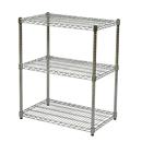 25Φスチールラックセット（3段）（メッキ）