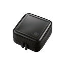 エレコム CD/DVD/Blu-rayケース/セミハード/ファスナー付/60枚収納/ブラック CCD-HB60BK