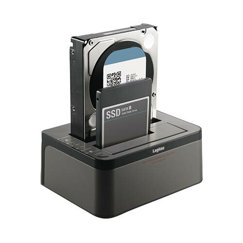 GR HDDP[X/3.5C`HDD&2.5C`HDD+SSD/2Bay/Duplicator/USB3.0/\tgt/G[XLbv@\t LGB-2BDPU3ES