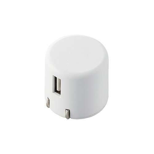쥳 ޡȥեACŴ/USB-A᥹1ݡ/1.0A/ۥ磻 MPA-ACU07WH