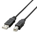 【5個セット】エレコム RoHS対応USBケーブル/1.0m/ブラック USB2-ECO10X5