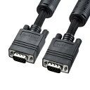 サンワサプライ ナイロンメッシュディスプレイケーブル アナログRGB 10m KC-NMV100K