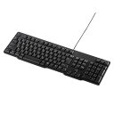 サンワサプライ USBキーボード ブラック SKB-L2UBKN(2)