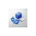 エレコム Blu-rayディスクケース(2枚収納タイプ) 10枚 クリアブルー CCD-BLU210CBU