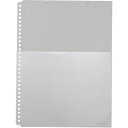 KING JIM キングジム ハーフポケット厚口 A4S 黒 KJ-108HP-BK