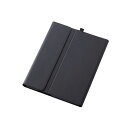 エレコム Surface Pro 9 ケース ソフトレザー フラップ マグネット開閉 ブラック TB-MSP9PLF2BK