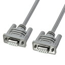 【5本セット】 サンワサプライ RS-232Cケーブル クロス 0.75m KRS-403XF-07K2X5