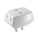 【10個セット】 サンワサプライ トリプルタップ ホワイト TAP-AC3WN2X10