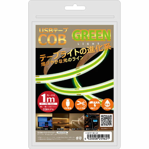 ܥȥ饹ȥƥΥ JTT USBơ COB饤 1m ꡼ COBTP1M-GR