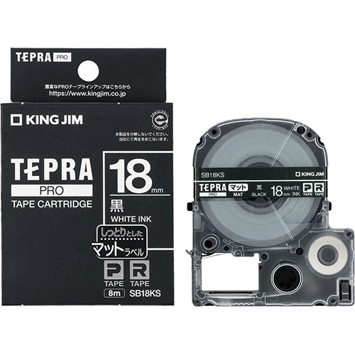 KING JIM 󥰥 ޥåȥ٥ ֥åʸ(PROơ) 18mm KJ-SB18KS