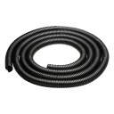 サンワサプライ コルゲートチューブ ブラック 2m巻き 内寸直径13.8mm CA-304