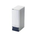 エレコム Blu-ray/DVD/CD用ディスクファイル 96枚収納 ブルー CCD-FB96BU