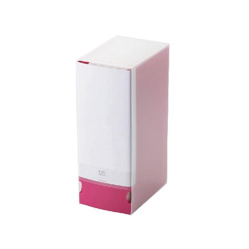 エレコム Blu-ray/DVD/CD用ディスクファイル 12枚収納 ピンク CCD-FB120PN