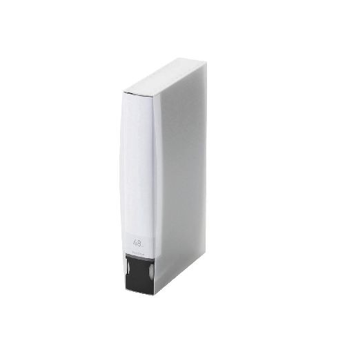 エレコム DVD/CD用ディスクファイル 48枚収納 ブラック CCD-FS48BK