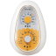 EMPEX 温度・湿度計 起き上がりこぼし 温度・湿度計 TM-2321 ホワイト