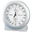 EMPEX 温度・湿度計 スーパーEX高品質 温度・湿度計 卓上用 EX-2767 シャインシルバー