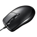 サンワサプライ 有線光学式マウス ブラック MA-130HUBK