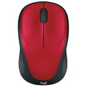 ロジクール logicool ワイヤレスマウス M235sn レッド M235snRD