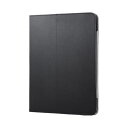 エレコム 13インチiPad Air(M2) フラップケース ソフトレザー 2アングル 軽量 ブラック TB-A24XPLF2BK
