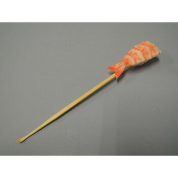 日本職人が作る 食品サンプル耳かき　ミニチュア　えび　IP-464