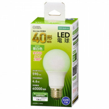 OHM LEDŵ A E26 40   LDA5N-G AG52