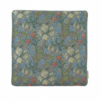 ゴールデンリリーマイナー リビングシートクッション 48×48cm LN1742 B ブルー