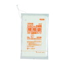 ジャパックス HD規格袋 厚み0.007mm No.9 ひも付き 半透明 200枚×10冊×12箱 HQ09