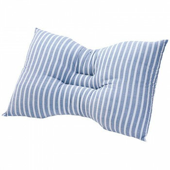 越後ふとん 抗菌防臭整体ピローIII 63×43cm ストライプ 2折 113017