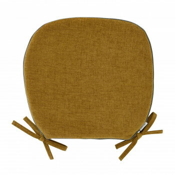 川島織物セルコン filo decor ジャイアント ダイニングシートクッション 45×43Vcm LN1311 Y イエロー