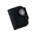 VANSON バンソン 二つ折りウォレット VP-115-02 ブラック