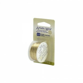 Artistic Wire(アーティスティックワイヤー) ノンターニッシュブラス 0.64mm×約7.3m 22