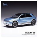 イクソモデル B ヒョンデ アイオニック 5 22 1/43スケール ルーシドメタリックブルー LHD CLC514N