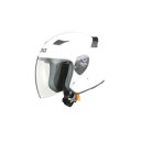 リード工業 STRAX ジェットヘルメット ホワイト Mサイズ SJ-8